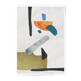 Abstract Shapes Photographic Print, Modern Art Print, Colorful Wall Art, Home Decor, Geometric Art, Minimalist Art, Art for Living Room - Tawshia